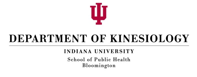 Official logo for the Department of Kinesiology, School of Public Health-Bloomington